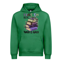 Emerald i like them real thick and juicy books Urban Hoodie - MaliasSmallBusiness