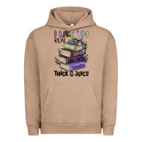 Pigment Burro i like them real thick and juicy books Urban Hoodie - MaliasSmallBusiness