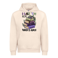 Sandshell i like them real thick and juicy books Urban Hoodie - MaliasSmallBusiness