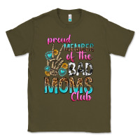 Army Green proud member of the bad moms club Classic Tee - texasbilliewilder