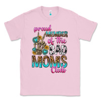 Bubblegum Pink proud member of the bad moms club Classic Tee - texasbilliewilder