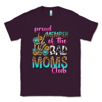 Plum proud member of the bad moms club Classic Tee - texasbilliewilder