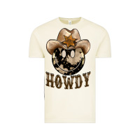 Vintage Arctic howdy smiley face Vintage Tee - BarkalooDesign