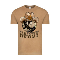 Vintage Camel howdy smiley face Vintage Tee - BarkalooDesign