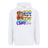 100 Days Of Cray Cray Heavyweight Hoodie | Teevron