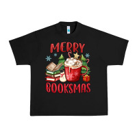 Black merry booksmas Urban Heavy Tee - MaliasSmallBusiness