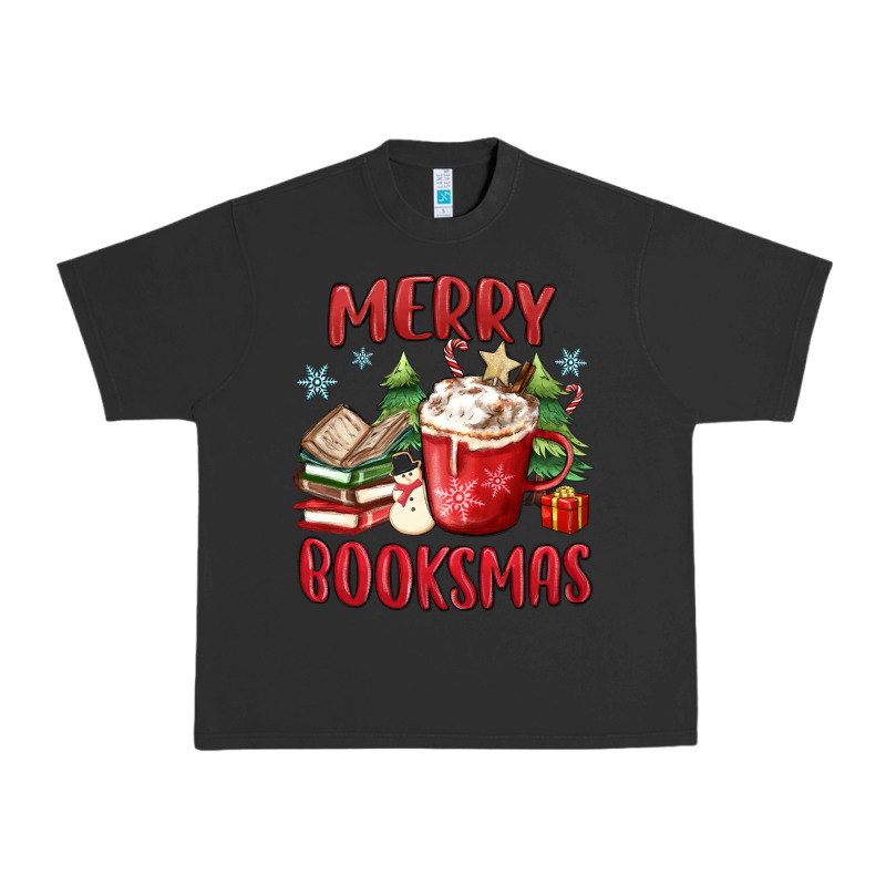 Merry Booksmas Urban Heavy Tee by MaliasSmallBusiness | Teevron