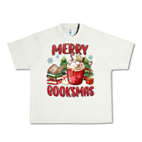 Pistachio merry booksmas Urban Heavy Tee - MaliasSmallBusiness