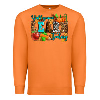 Carrot y'all gonna learn today pumpkin and pen Premium Sweatshirt - AdoDesignShop