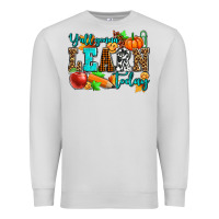 Dove Grey y'all gonna learn today pumpkin and pen Premium Sweatshirt - AdoDesignShop