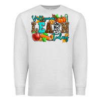Oatmeal Heather y'all gonna learn today pumpkin and pen Premium Sweatshirt - AdoDesignShop