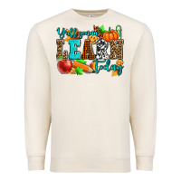 Sandshell y'all gonna learn today pumpkin and pen Premium Sweatshirt - AdoDesignShop
