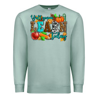 Seafoam y'all gonna learn today pumpkin and pen Premium Sweatshirt - AdoDesignShop