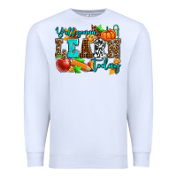 White y'all gonna learn today pumpkin and pen Premium Sweatshirt - AdoDesignShop