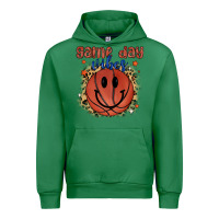 Emerald game day vibes Urban Hoodie - MaliasSmallBusiness