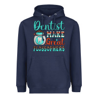 Navy dentist make great flossophers Heavyweight Hoodie - JahusDesignShop
