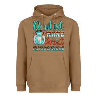 Toasted Coconut dentist make great flossophers Heavyweight Hoodie - JahusDesignShop