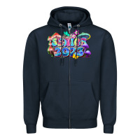 Navy senior 2023 Zipper Hoodie - Zillion Design Studio