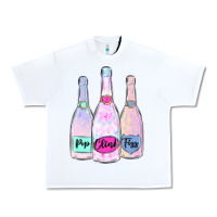 White pop clink fizz champagne bubbly Urban Heavy Tee - MaliasSmallBusiness