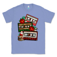 Colony Blue christmas cassette gemstone Classic Tee - FaDigitalArtStudio