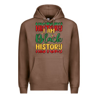 Chestnut i am black history Premium Hoodie - MaliasSmallBusiness
