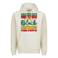Oatmeal Heather i am black history Premium Hoodie - MaliasSmallBusiness