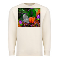 Sandshell halloween heart mouse pad Premium Sweatshirt - BundleAndBundleShop