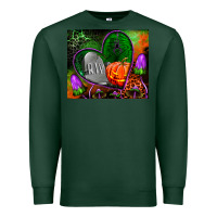 Sports Green halloween heart mouse pad Premium Sweatshirt - BundleAndBundleShop