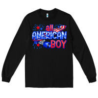 Black all american boy billie wilder Long Sleeve Tee - texasbilliewilder
