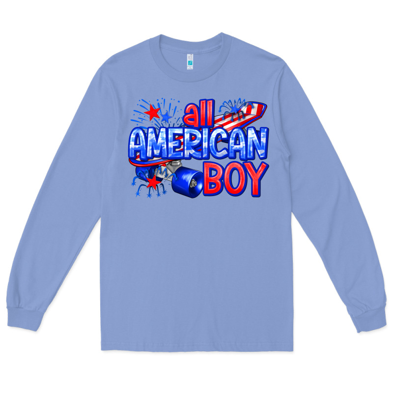 All American Boy Billie Wilder Long Sleeve Tee by texasbilliewilder | Teevron
