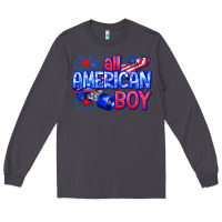 Smoke all american boy billie wilder Long Sleeve Tee - texasbilliewilder