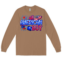 Toasted Coconut all american boy billie wilder Long Sleeve Tee - texasbilliewilder