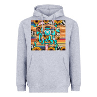 Heather Grey floss boss Heavyweight Hoodie - JahusDesignShop