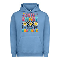 Pigment Pebble Blue merry christmas gnomies Urban Hoodie - MaliasSmallBusiness