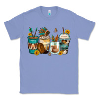 Colony Blue indian headdress coffee cups Classic Tee - Zillion Design Studio