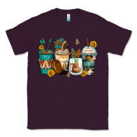 Plum indian headdress coffee cups Classic Tee - Zillion Design Studio