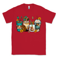 Red indian headdress coffee cups Classic Tee - Zillion Design Studio