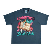 Midnight Navy romantasy book club Urban Heavy Tee - MaliasSmallBusiness