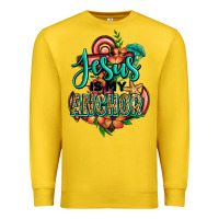 Lemon jesus is my anchor Premium Sweatshirt - Jasminsmagicworld