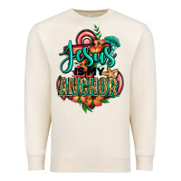 Sandshell jesus is my anchor Premium Sweatshirt - Jasminsmagicworld