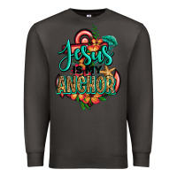 Smoke jesus is my anchor Premium Sweatshirt - Jasminsmagicworld