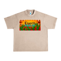 French Oak desert darlin' aztec desert sunset license plate Urban Heavy Tee - Artiststas
