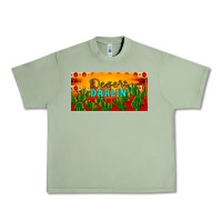 Oil Green desert darlin' aztec desert sunset license plate Urban Heavy Tee - Artiststas