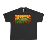 Pigment Black desert darlin' aztec desert sunset license plate Urban Heavy Tee - Artiststas