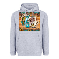 Heather Grey dental sunflower Heavyweight Hoodie - JahusDesignShop