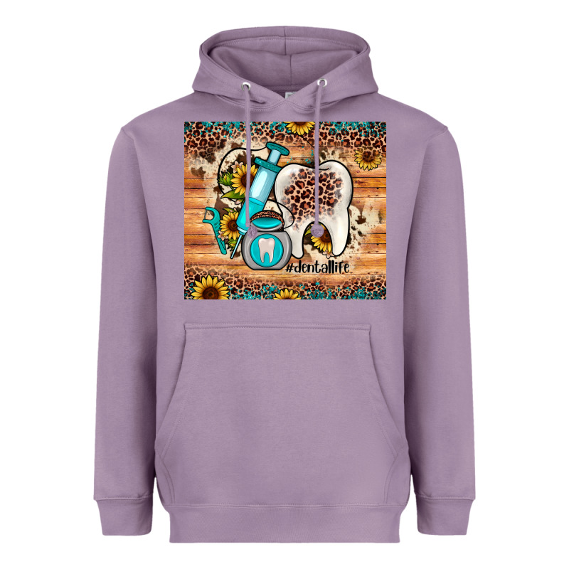 Dental Sunflower Heavyweight Hoodie by JahusDesignShop | Teevron