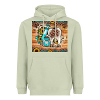 Matcha dental sunflower Heavyweight Hoodie - JahusDesignShop