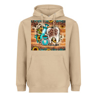 Mushroom dental sunflower Heavyweight Hoodie - JahusDesignShop