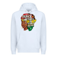 White black history is world history Premium Hoodie - MaliasSmallBusiness