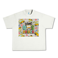 Pistachio school bus driver Urban Heavy Tee - MaliasSmallBusiness